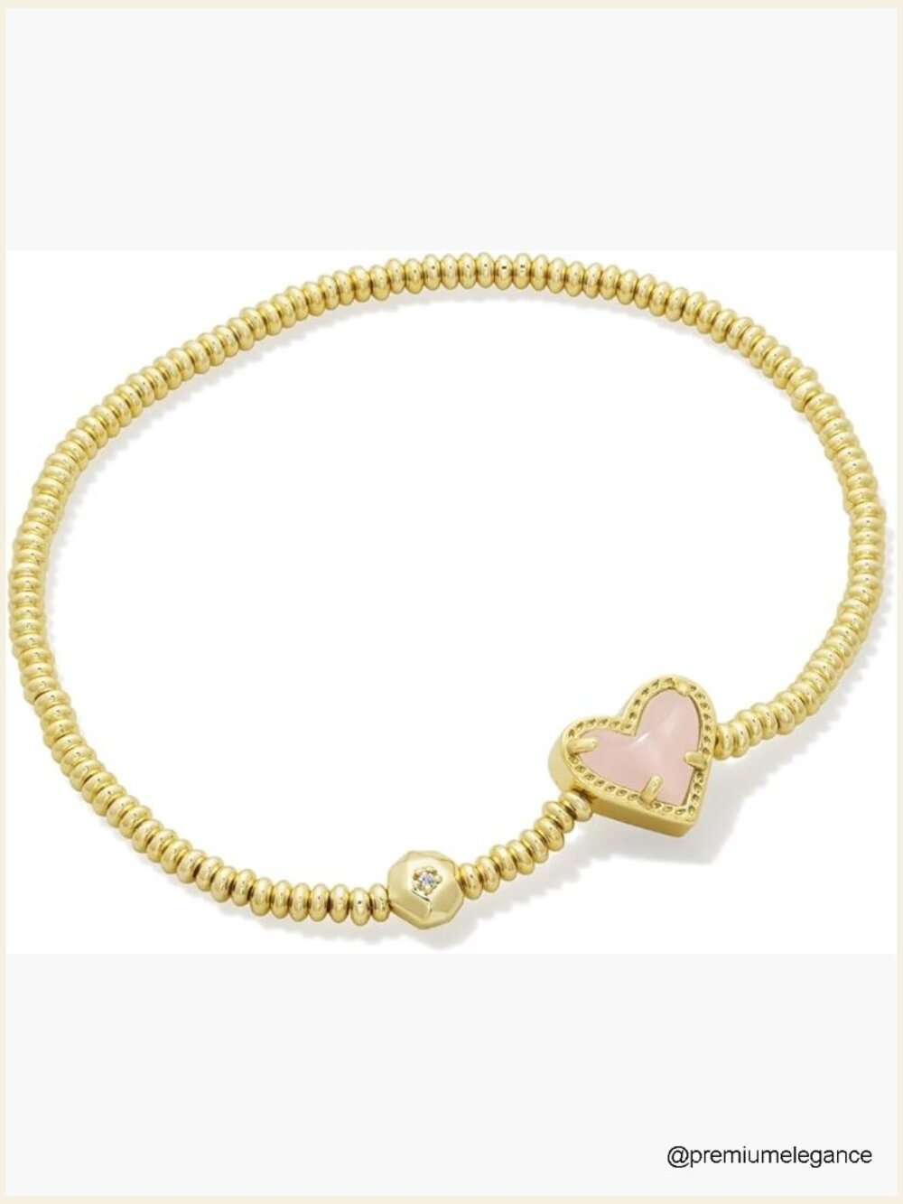 Kendra Scott Ari Heart Stretch Bracelet Fashion Jewelry Stretch Bracelet